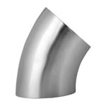 1/2 Buttweld Sch 10 410 45 Degree Elbow 1/2 Buttweld Sch 10 410 45 Degree Elbow