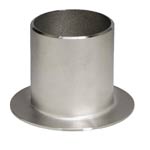 1 in. Schedule 10 Type A 304L Stainless Steel Stub End 1 in. Schedule 10 Type A 304L Stainless Steel Stub End