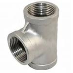 1 in. Threaded 150# 316 Stainless Steel Tee 1 in. Threaded 150# 316 Stainless Steel Tee