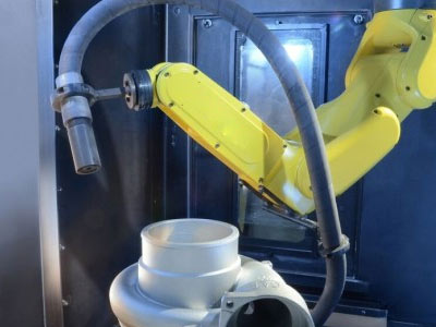 Robotic Shot Peening Process