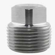 Chromium Stainless Steel Screwed Square Head Plug Chromium Stainless Steel Screwed Square Head Plug