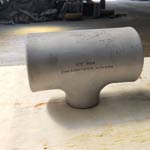 Stainless steel 317L ASME B16.9 welded pipe fitting Tee Stainless steel 317L ASME B16.9 welded pipe fitting Tee